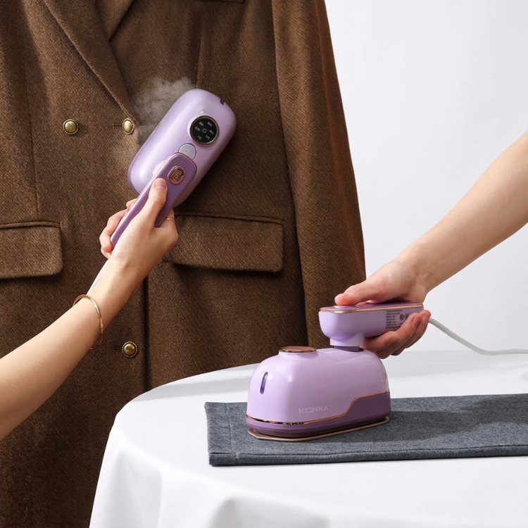 Steam away wrinkles in one smooth pass.