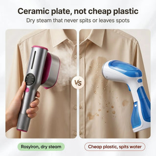 RosyIron™ SteamerPro 2-in-1 Steamer & Iron
